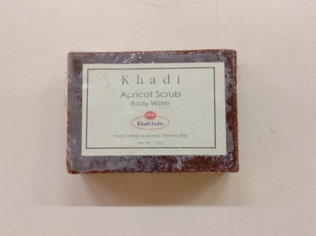 Khadi Bath Soap(apricot scrub)