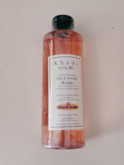Khadi Face Wash(Rose)